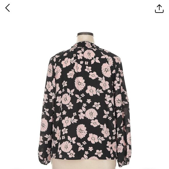 Social Standing by Sanctuary Floral Blouse Size XL - Picture 2 of 9